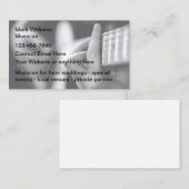 Akustische Gitarrenmusik - Business Cards Visitenkarte (Vorne/Hinten)