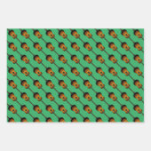 Akustische Gitarrenmusik Geschenkpapier Set (Vorderseite)