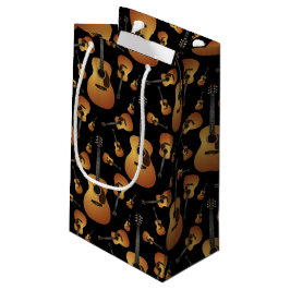Akustische Gitarrenmusiklehrerin Kleine Geschenktüte