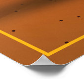 Akustische Gitarrenwörter und Musik Amber ID570 Poster (Ecke)