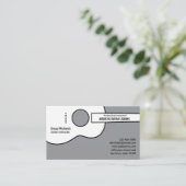 Akustische Guitar Instructor Business Card Visitenkarte (Stehend Vorderseite)