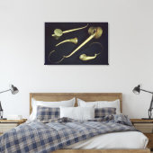 Akustische Instrumente Leinwanddruck (Insitu (Schlafzimmer))
