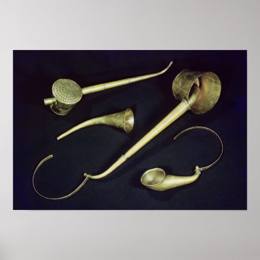 Akustische Instrumente Poster (Vorne)