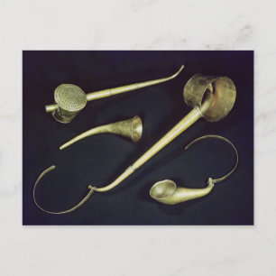 Akustische Instrumente Postkarte