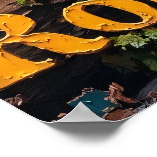 Akustische Kaskade: König-Roar Poster (Ecke)