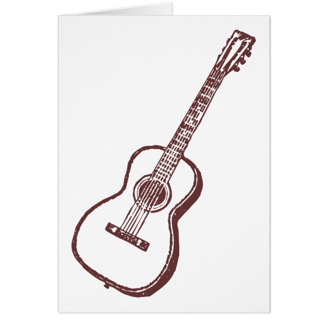 Akustische klassische Gitarre Browns (Vorne)