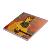 akustische Mädchenkunst Fliese (Seite)