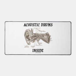 Akustische Schlaganfälle innerhalb der Anatomie de Schreibtischunterlage