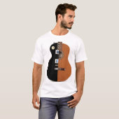 Akustischer Elektrischer Gitarren-T - Shirt (Vorne ganz)