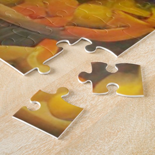 Akustischer Gitarrenbaum mit dem Menschen Puzzle (Seite)