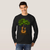 Akustischer Gitarrenbaum T-Shirt (Vorne ganz)