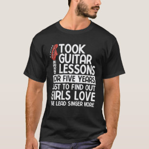Akustischer Gitarrenspieler für einen Musiker Gita T-Shirt