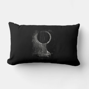 Akustischer Gitarrenspieler Six String Rock & Roll Lendenkissen