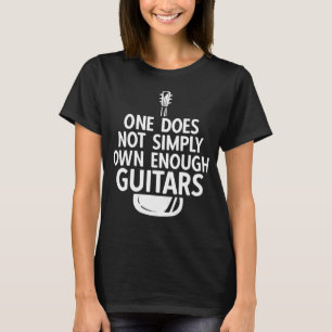 Akustischer Gitarrist für einen Musiker Gitarrist T-Shirt