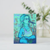 akustischer Melodienfelsen Postkarte (Stehend Vorderseite)