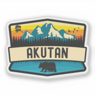 Akutan, Alaska Aufkleber