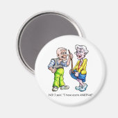 Akute Angina Magnet (Vorderseite/Rückseite)