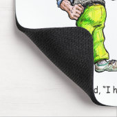 Akute Angina Mousepad (Ecke)