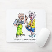 Akute Angina Mousepad (Mit Mouse)