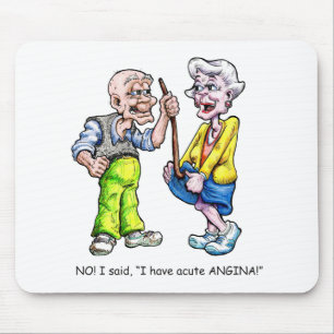 Akute Angina Mousepad