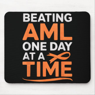 Akute myeloische Leukämie orangefarbenes Knochenma Mousepad