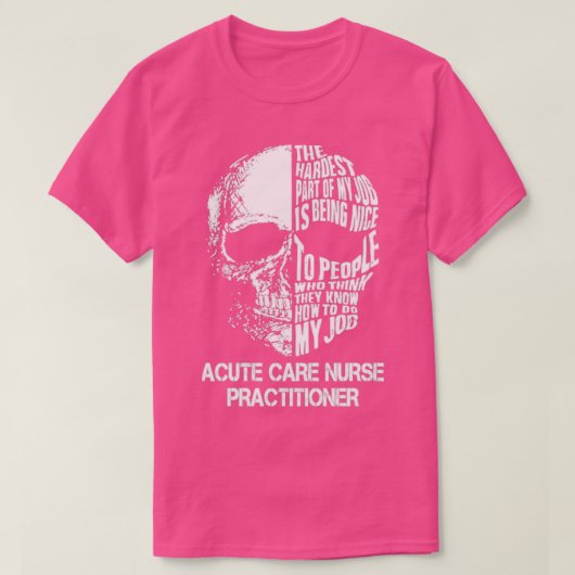Akute Pflegekräfte T-Shirt (Design vorne)