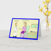 Akute Pharyngitis erhalten wohle Karte (Gelbe Blume)