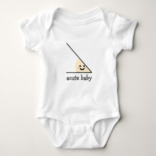 Akuter Baby-Shirt-Bodysuiteinteiler Baby Strampler