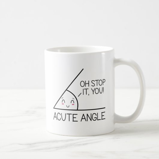 Akuter Winkel Kaffeetasse (Rechts)