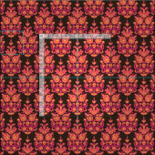 Akuti-Damask-Ikat Stoff (Kachel)