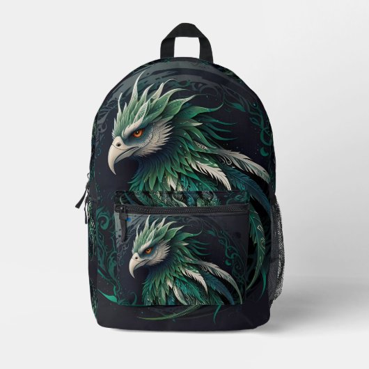 Akzent Bedruckter Rucksack (Vorderseite)
