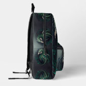 Akzent Bedruckter Rucksack (Links)