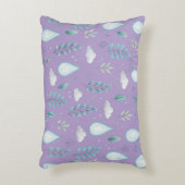 Akzent bei Lila Regen Dekokissen (Vorderseite(Vertikal))