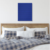 Akzent Blue Carbon Fibre wie Print Background Leinwanddruck (Insitu (Schlafzimmer))