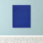 Akzent Blue Carbon Fibre wie Print Background Leinwanddruck (Insitu (Holzboden))