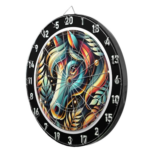 Akzent Dartscheibe (Vorderseite rechts)