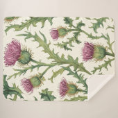 Akzent der botanischen Wildblume Sherpadecke (Vorderseite (Horizontal))