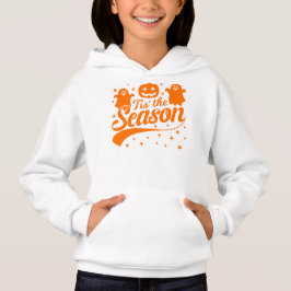 Akzent Dies ist die Jahreszeit, Halloween Girls' Hoodie
