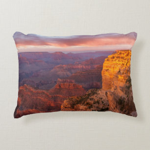 Akzent-Kissen des Hopi-Punkt-Sonnenuntergang-2 Zierkissen