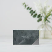 Akzent künstlerischer Stahl 5 Visitenkarte (Stehend Vorderseite)