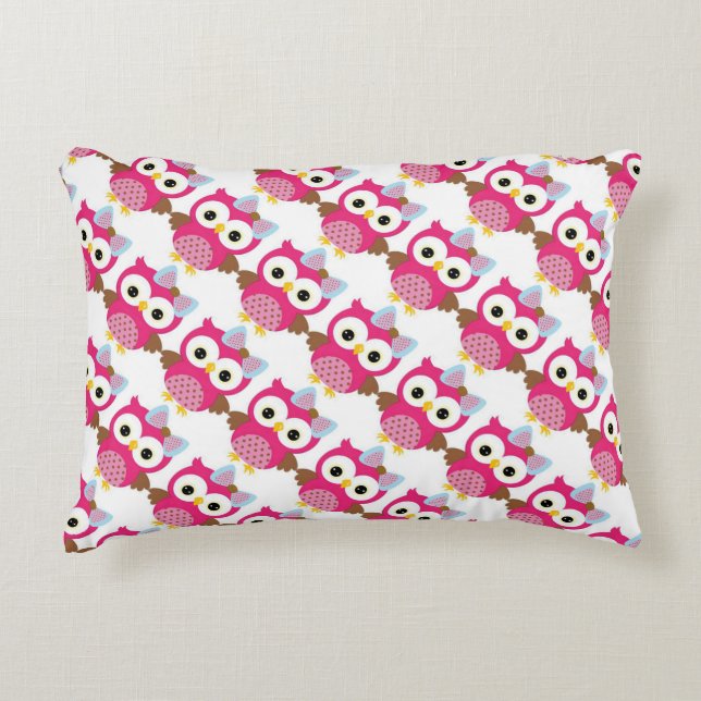 Akzent Pillow/Owls Dekokissen (Vorderseite)