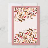 Akzent Verlasst 16 . Geburtstag Einladung (Rückseite)