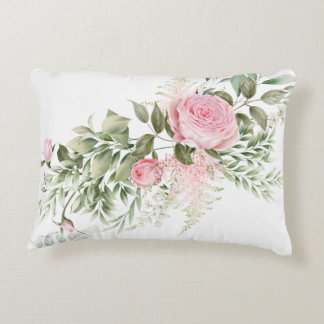 Akzente Pillow Pink Roses Dekokissen