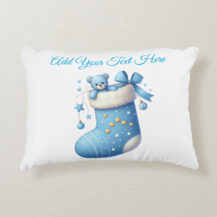 Akzentkissen- Baby/Kind bearbeitbare Weihnachtskis Dekokissen