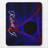 Akzentuierte Dreiecks-Geometrie-Mauspad Mousepad (Vorne)