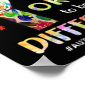 Akzeptanz der Autismus-Sensibilität Frauen haben i Poster (Ecke)