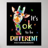 Akzeptanz der Autismus-Sensibilität Frauen haben i Poster (Vorne)