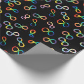 Akzeptanz der Autistischen Stolz Neurovielfalt Geschenkpapier (Ecke)