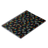 Akzeptanz der Autistischen Stolz Neurovielfalt Notizblock (Linke Seite)