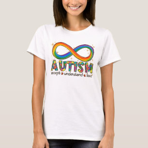 Akzeptanz, Liebe, Verständnis von Autismus T-Shirt